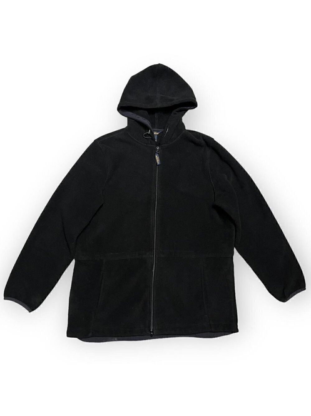 Woolrich Vintage Y2K FLEECE Full-Zip Outdoor Hooded Designer Jacket Womens Large